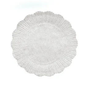 Papier na talerz okrągły biały średnica 30cm [500 szt]