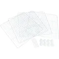 Następne zdjęcie produktu Elementy z drutu rozprężnego 35 x 35 cm do obudowy wewnętrznej #62460, 4 szt., biały