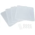Części plastikowe rozszerzające 35 x 35 cm do wybiegu wewnętrznego #62460, 4 szt., białe