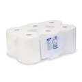 Następne zdjęcie produktu Ręcznik papierowy (Tissue FSC Mix) zwijany 2-w biały średnica 18cm 20cm x 150m [1 szt]