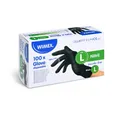 Następne zdjęcie produktu Rękawica (Nitril) niepudrowana czarna `L` [100 szt]
