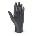 Rękawica (Nitril) niepudrowana czarna `XL` [100 szt]