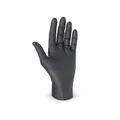 Rękawica (Nitril) niepudrowana czarna `XL` [100 szt]