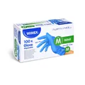Następne zdjęcie produktu Rękawica (Nitril) niepudrowana niebieska `M` [100 szt]