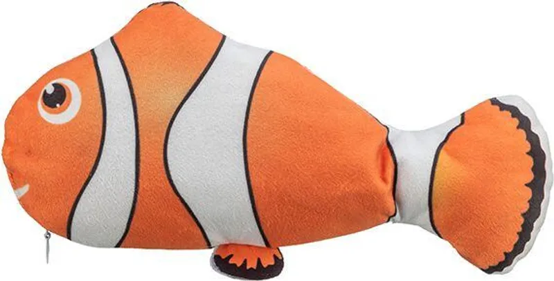Główne zdjęcie produktu Ryba "NEMO" jako živá, mrskající se, s catnipem, látka, 26 cm