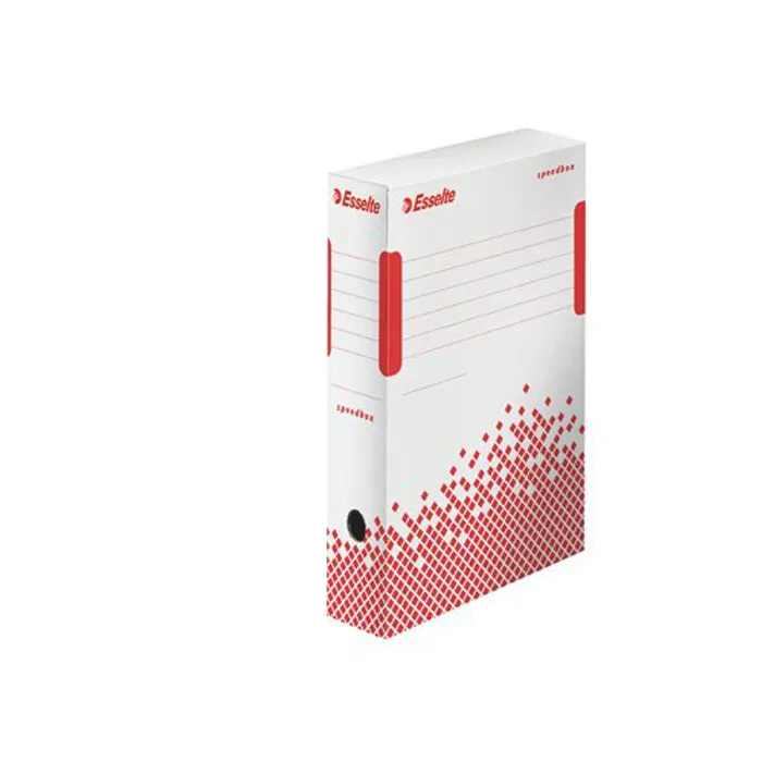 Główne zdjęcie produktu Rychle-složitelná archivační krabice Esselte Speedbox 80 mm, Bílá