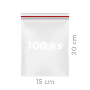 Woreczek strunowy (LDPE) 15 x 20 cm [100 szt]