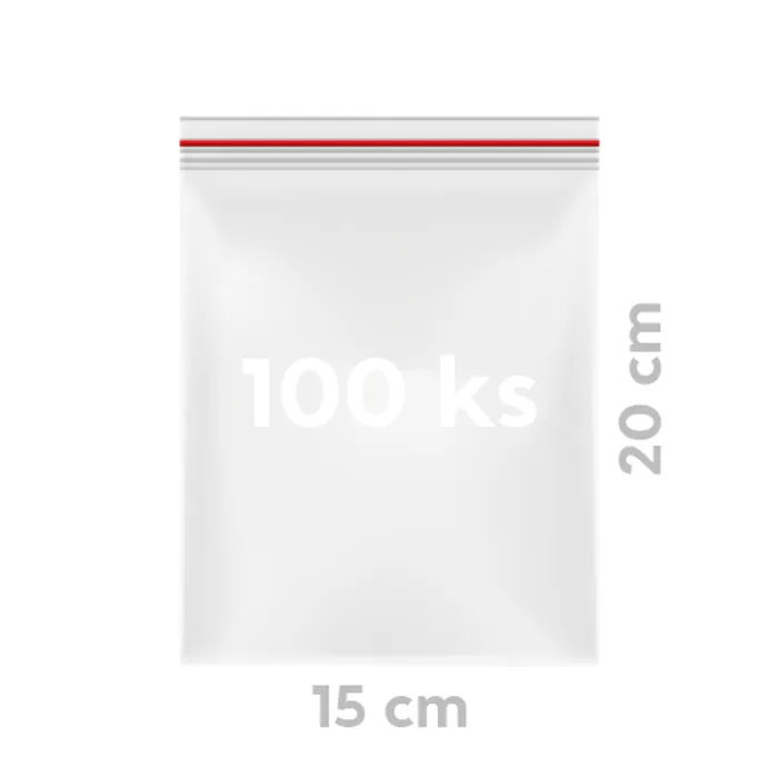 Główne zdjęcie produktu Rychlouzavírací sáčky 15 x 20 cm [100 ks]