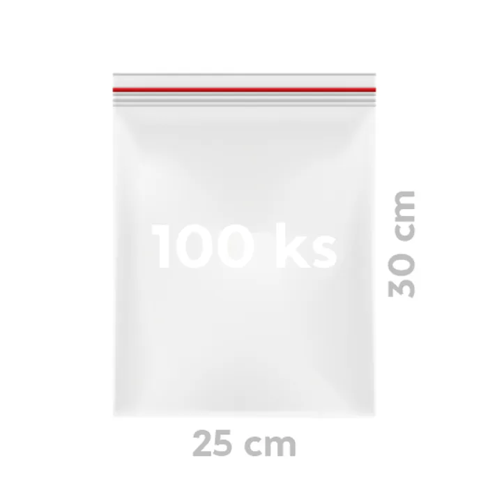 Główne zdjęcie produktu Rychlouzavírací sáčky 25 x 30 cm [100 ks]