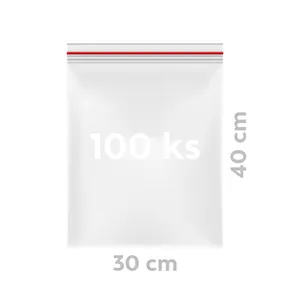 Woreczek strunowy (LDPE) 30 x 40 cm [100 szt]