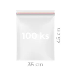 Woreczek strunowy (LDPE) 35 x 45 cm [100 szt]
