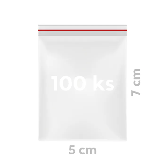 Główne zdjęcie produktu Rychlouzavírací sáčky 5 x 7 cm [100 ks]