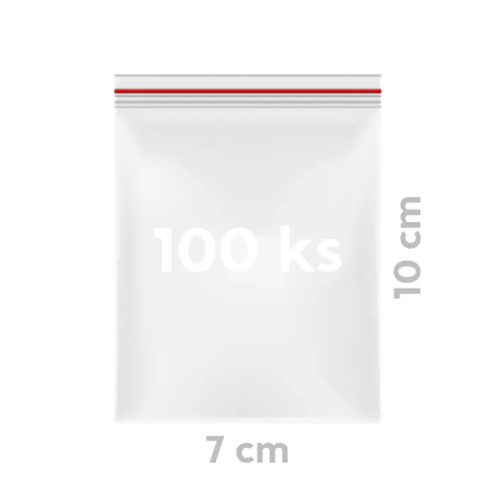 Główne zdjęcie produktu Rychlouzavírací sáčky 7 x 10 cm [100 ks]