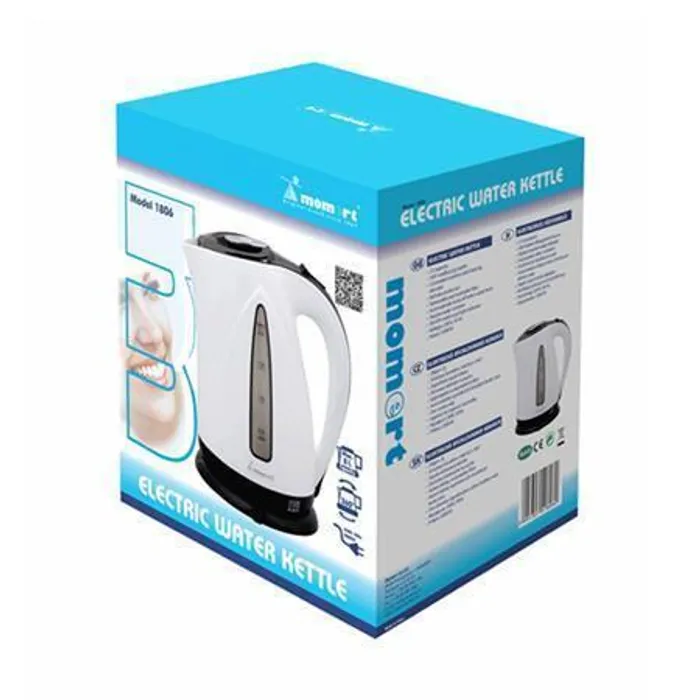 Główne zdjęcie produktu Rychlovarná konvice, 2 l, bílá, MOMERT