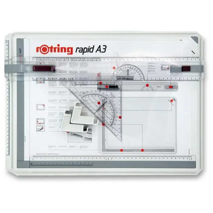 Główne zdjęcie produktu Rýsovací deska Rotring Rapid A3 a kufřík College