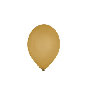 Balon złoty średnica 25cm `M` [10 szt]