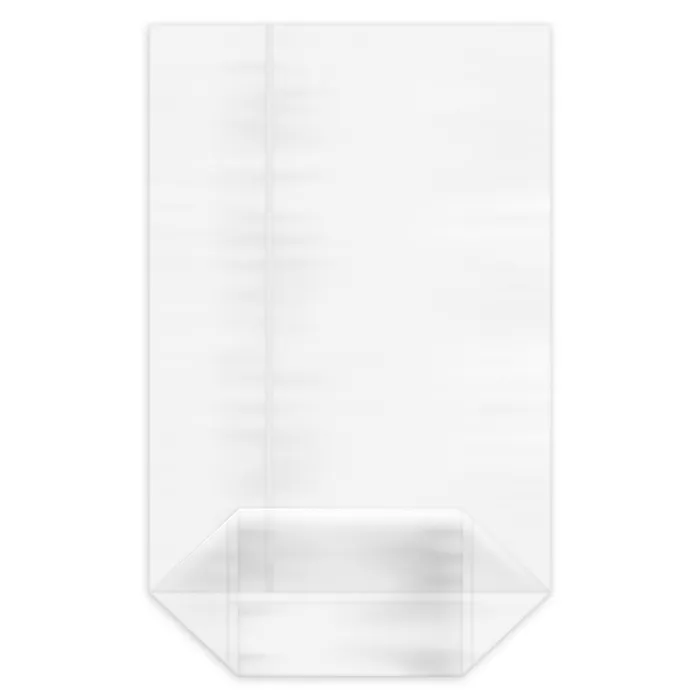 Główne zdjęcie produktu Sáček čirý celofán (OPP) s křížovým dnem 18 x 30 + 7,5 cm [100 ks]