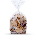 Następne zdjęcie produktu Torebka krzyżowa przezroczysta (OPP) Gwiazdy złote 14,5 x 23,5 + 6 cm [100 szt]