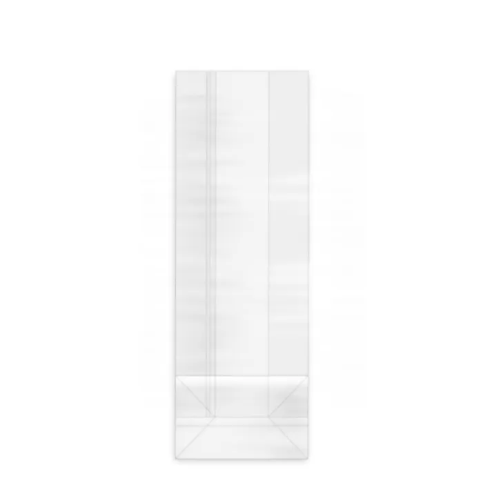 Główne zdjęcie produktu Sáček čirý celofán (OPP) s obdélníkovým dnem 8+4 x 24 cm [100 ks]
