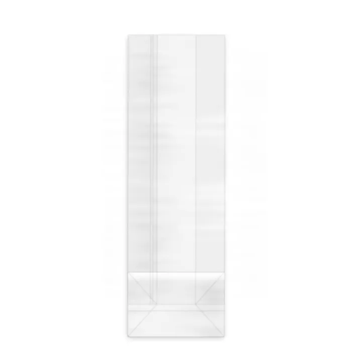 Główne zdjęcie produktu Sáček čirý celofán (OPP) s obdélníkovým dnem 8+5 x 25 cm [100 ks]