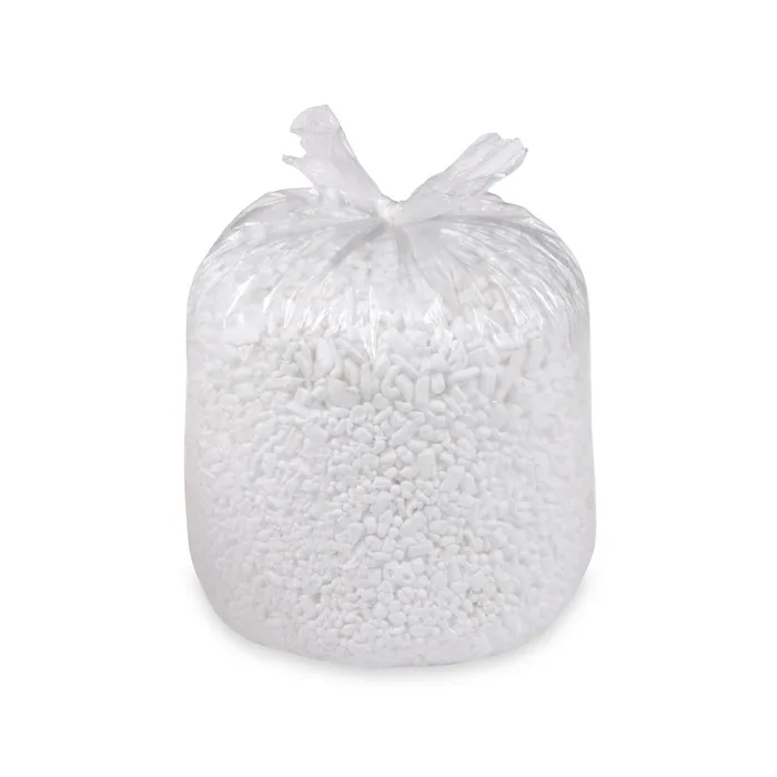 Główne zdjęcie produktu Sáček do koše (HDPE) silný průhledný 45 x 54 cm 18L `S` [20 ks]