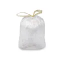 Następne zdjęcie produktu Worek na śmieci (HDPE) z taśmą biały 50 x 60 cm 30L `M` [20 szt]