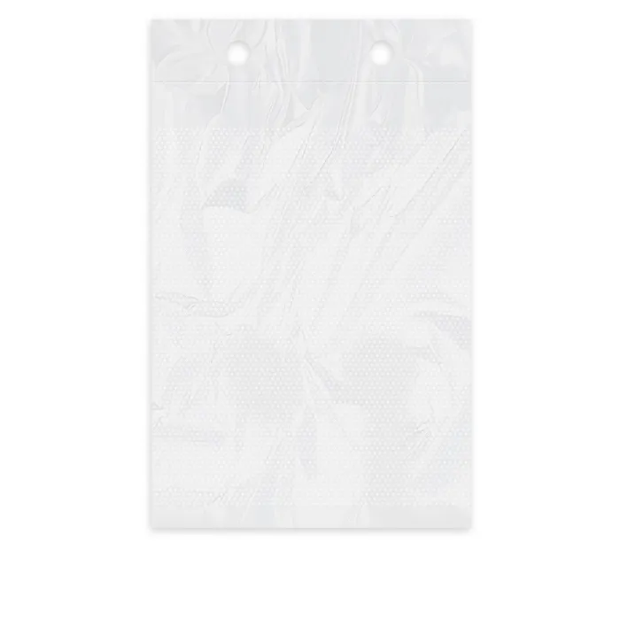 Główne zdjęcie produktu Sáček plochý (PP) mikroperforovaný průhledný 16 x 25 cm v bloku [2000 ks]