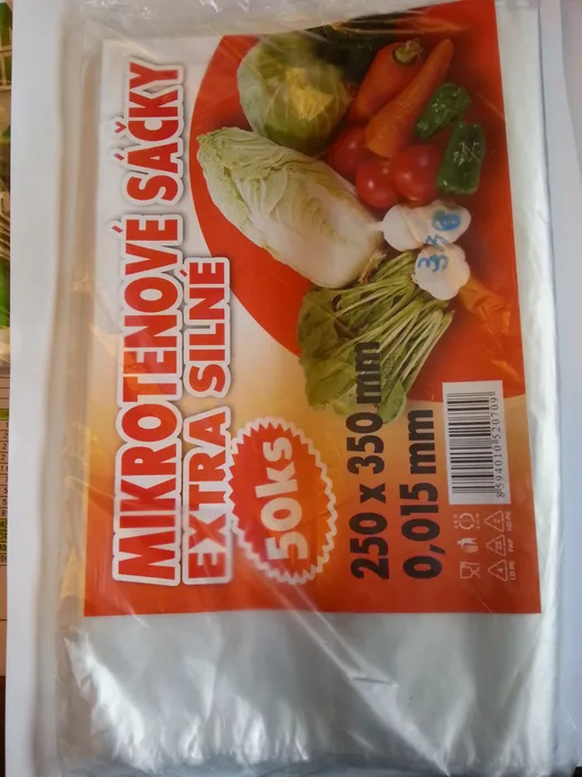 Główne zdjęcie produktu Sáčky mikrotenové extra silné 25x35 cm [50 ks]