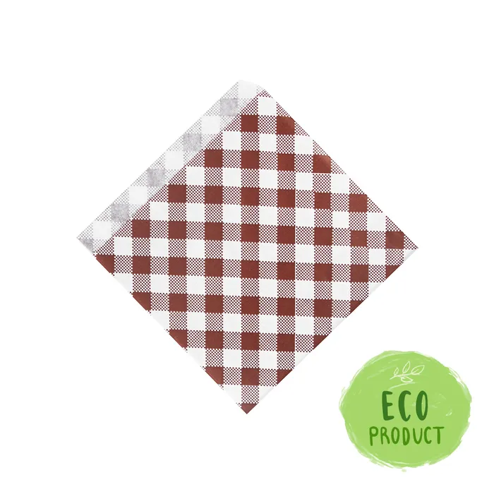 Główne zdjęcie produktu Sáčky na hamburger 14 x 14 cm [500 ks]