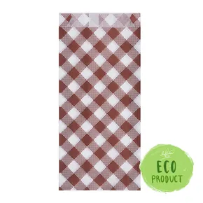 Torebka (PAP) Karo 8+3,5 x 20 cm na hot-doga francuskiego [300 szt]