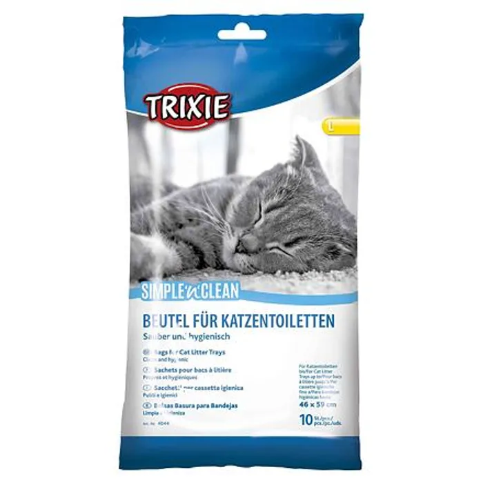 Główne zdjęcie produktu Sáčky pro kočičí WC L: 46 x 59 cm, 10ks