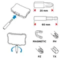 Następne zdjęcie produktu Zestaw bitów56H614, kolorowe oznaczenie, Graphite