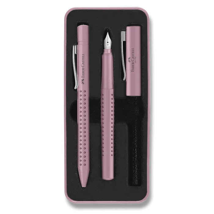 Główne zdjęcie produktu Sada Faber-Castell Grip Edition růžová