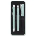 Zestaw pióro wieczne i długopis Faber-Castell Poly Ball, karaibski błękit
