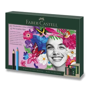 Zestaw Faber-Castell Polychromos & Pitt Graphite Matt 40 szt.