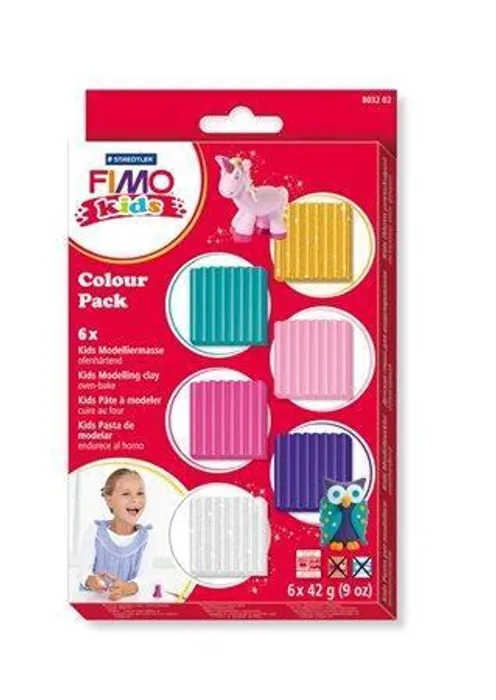 Główne zdjęcie produktu Sada FIMO® kids 8032 "girlie" - holčičí