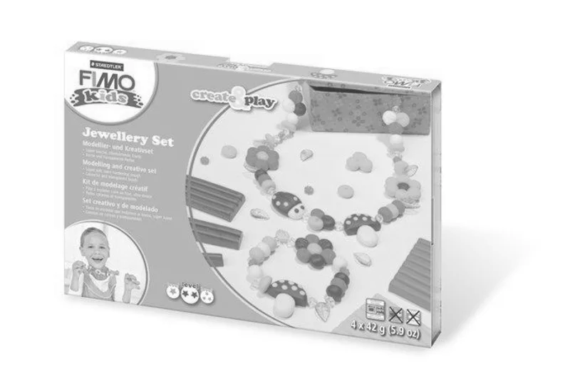 Główne zdjęcie produktu Sada FIMO® kids 8033 create&play "Flowers" květiny
