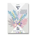 Zestaw papierów kreatywnych Avenue Mandarine 210 g, 20 arkuszy, pastelowe kolory