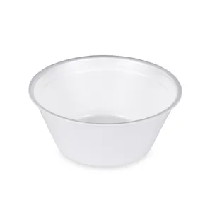 Pojemnik termiczny okrągły, biały 500 ml, średnica 14 cm [50 szt.]