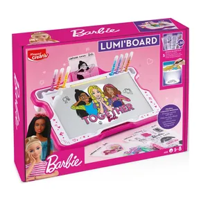 Zestaw tablic Maped Creativ Barbie Lumi Board z podświetleniem