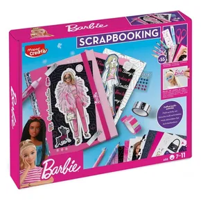 Zestaw albumów do scrapbookingu Creativ Barbie z mapami