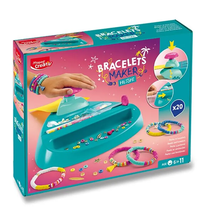 Główne zdjęcie produktu Sada Maped Creativ Heishi, Bracelets Maker