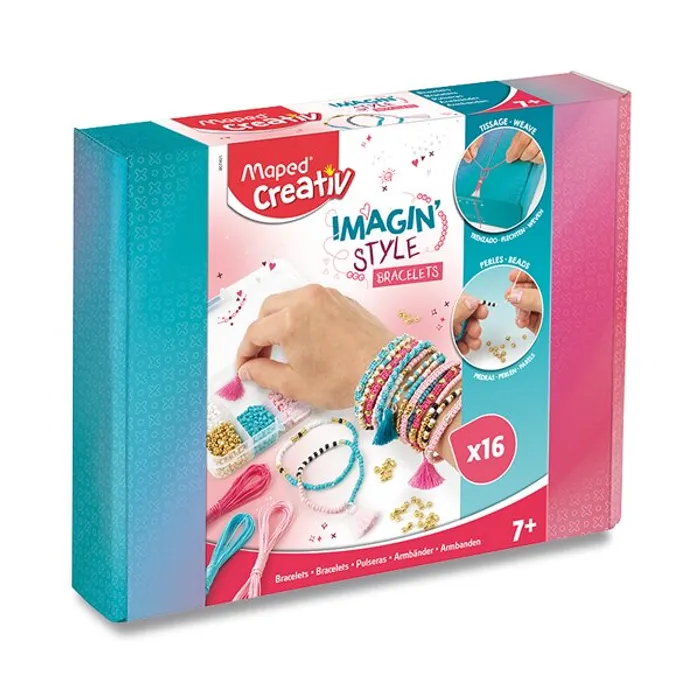 Główne zdjęcie produktu Sada Maped Creativ Imagin´Style Bracelets náramky