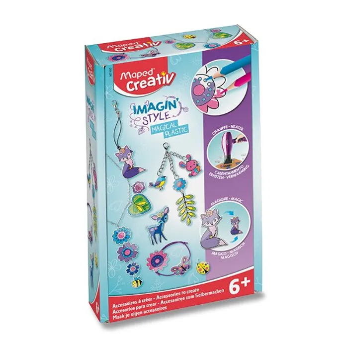 Główne zdjęcie produktu Sada Maped Creativ Imagin´Style Magical Plastic trendy módní doplňky