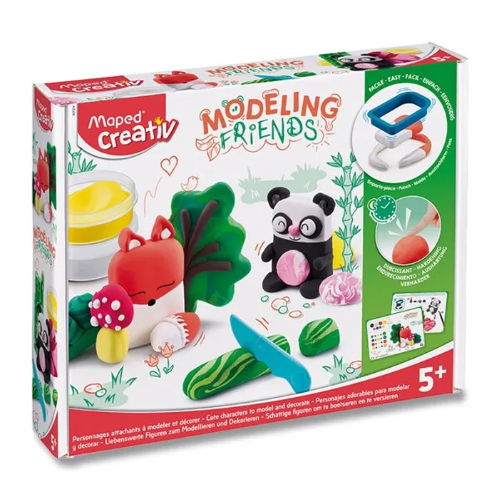Główne zdjęcie produktu Sada Maped Creativ Modeling Friends Cute