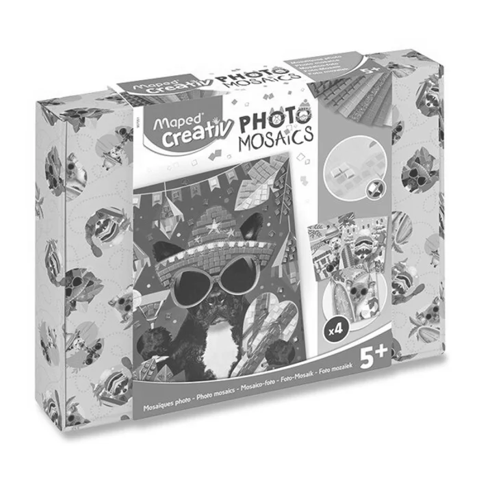 Główne zdjęcie produktu Sada Maped Creativ Photo Mosaics Adventure animals