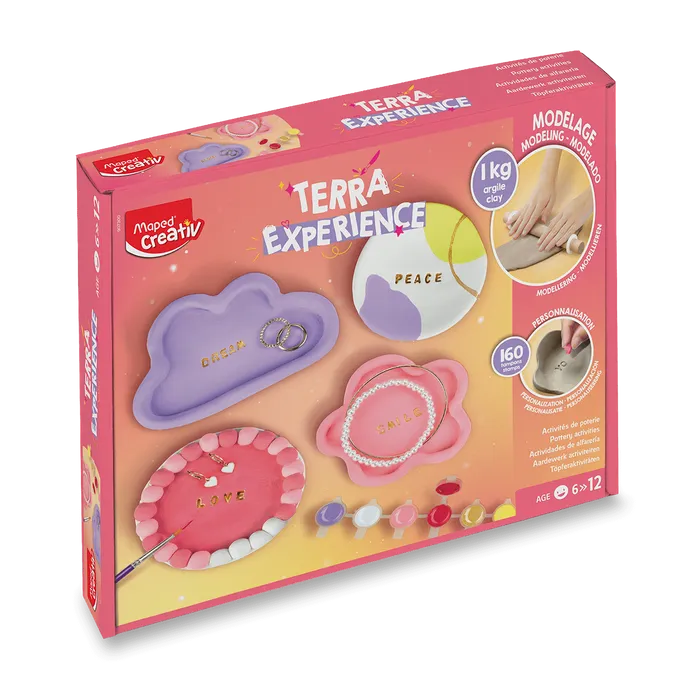 Główne zdjęcie produktu Sada Maped Creativ Terra Experiences Deco - Kreativní modelování