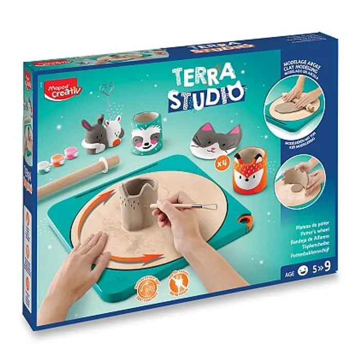 Główne zdjęcie produktu Sada Maped Creativ Terra Studio - Potter's Tray