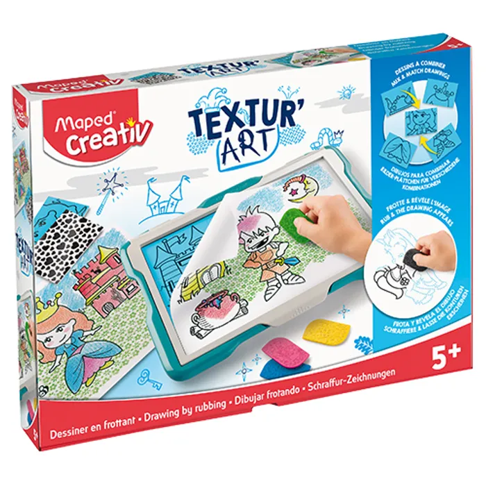 Główne zdjęcie produktu Sada Maped Creativ Textur´ Art