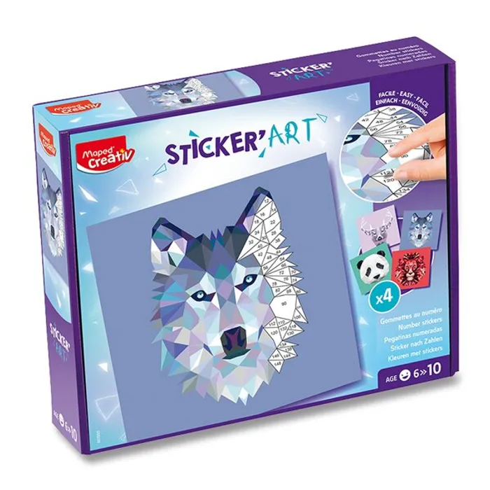 Główne zdjęcie produktu Sada Maped Sticker' Art